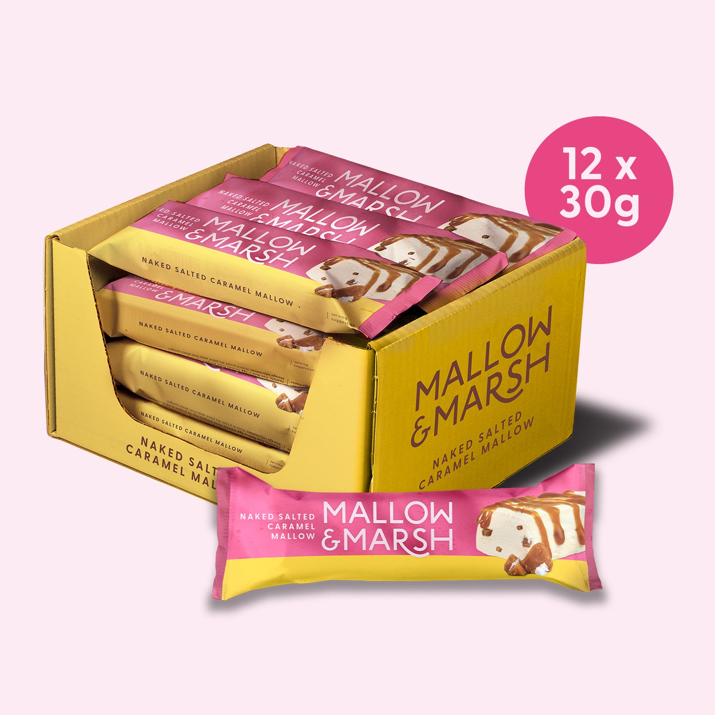 Naked Salted Caramel Mallow Bar